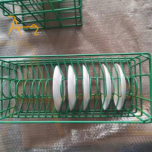 Factory Customized Wholesale Diameter 6-13 Inch Plates Iron <strong>Wire</strong> Immersed Plastic <strong>Storage</strong> <strong>Baskets</strong> for <strong>Storage</strong> - Product Image 5