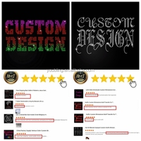 5 couleurs demander à Dieu merci Dieu Bling citation religieuse Hotfix strass transfert fer sur Design Motif chrétien strass transfert