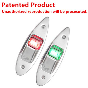 Lumière de navigation LED en acier inoxydable pour bateaux, 12V, étanche, avec joint intégré pour bateaux de pêche - Product Image 3
