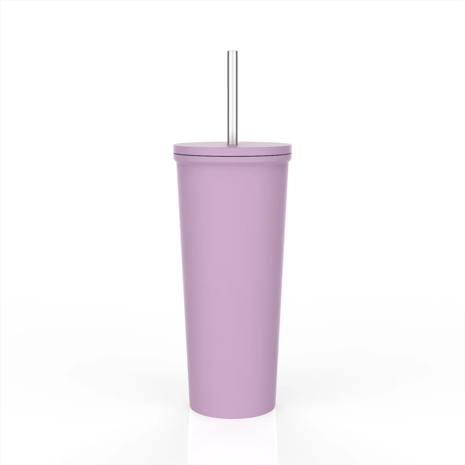 700ml Stainless Steel Coffee Mug with the Straw Double Wall Insulated Flask Vacuum Tumbler for Coffee Metal Cup