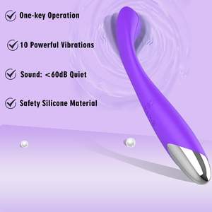 Vibrateur clitoridien et point G pour femmes, 10 modes, stimulateur clitoridien et du mamelon, 100% étanche, design sans bretelles, <span class=keywords><strong>stimulation</strong></span> anale incluse - Product Image 4