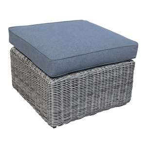 Conjunto de sofá de mimbre redondo para jardín, Patio al aire libre, <span class=keywords><strong>Adelaide</strong></span>, 7 Uds. - Product Image 6