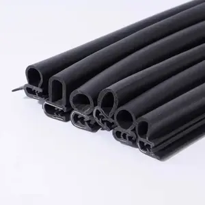 EPDM 3M Rubber Door Window Frame Seals Foam Weather Stripping Sound Proof Sealing Strips Draught Excluder Self Adhesive