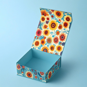 Caja de Regalo Plegable de Lujo con Cierre Magnético, Rígida y Personalizada, Nuevo Diseño para Empaque de Ropa, Cajas de Papel Plegables - Product Image 5