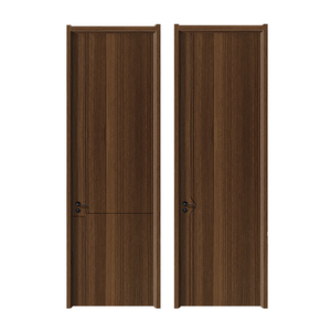 Puertas Modernas de Madera con Marcos, Insonorizadas, de MDF/HDF, Venta de Fábrica, <span class=keywords><strong>Puerta</strong></span> Interior de Madera Sólida <span class=keywords><strong>para</strong></span> Dormitorios y Hoteles - Product Image 3