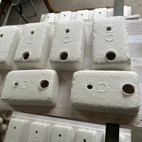 Pièces en fibre céramique industrielles personnalisables de forme spéciale pour la protection des revêtements de four et l'isolation thermique des conteneurs JinPan 500C