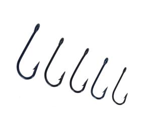 Hameçons de pêche en acier à haute teneur en carbone, pièces, modèle n ° 2330 #9, usine chinoise - Product Image 2