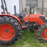 Tracteur Kubota japonais d'occasion de bonne qualité à vendre Kubota 70 ch avec cabine