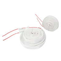 Personnalisé 20mm 30mm 40mm 50mm 220v Électrique Pipeline Chaleur Ceinture Fibre De Verre Câble Chauffant