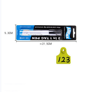 Animali con targhetta auricolari nera pennarelli per maiali pennarelli per suini allevamento ovini dedicati <span class=keywords><strong>Marker</strong></span> con numero di strumenti veterinari nuovi - Product Image 3