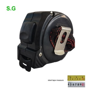 เทปวัดแบบยืดหดได้3ม./5ม./7.5ม./10ม. เทปเหล็กล็อคอัตโนมัติเทปวัด - Product Image 2