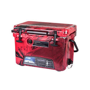 Glacière rotomoulée Snowman 45Qt pour la pêche et les activités de plein air, rectangulaire, LLDPE, 44x28x32cm, maintien de la glace jusqu'à 10 jours - Product Image 3