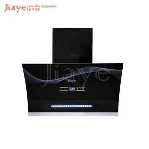 Campana extractora inteligente <span class=keywords><strong>de</strong></span> pared negra con <span class=keywords><strong>doble</strong></span> succión, sensor infrarrojo y <span class=keywords><strong>extractor</strong></span> <span class=keywords><strong>de</strong></span> humo para <span class=keywords><strong>cocina</strong></span> - Product Image 3