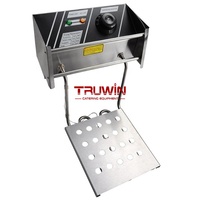 Friteuse électrique à cuve unique de table industrielle commerciale 4L 6L 10L, friteuse à frites, friteuse à beignets