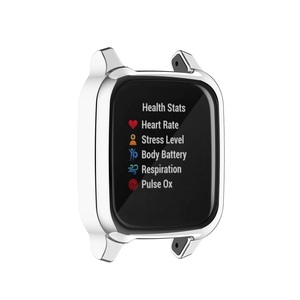 Coque souple pour <span class=keywords><strong>Garmin</strong></span> <span class=keywords><strong>Venu</strong></span> SQ <span class=keywords><strong>SQ2</strong></span> SQ Music <span class=keywords><strong>SQ2</strong></span> Music, protection d'écran, étui de protection en TPU galvanisé - Product Image 6