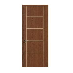 Puerta Interior Contemporánea de Madera Sólida con Aislamiento Acústico, Superficie Acabada, Apertura Manual, Puerta de Una Hoja - Product Image 1