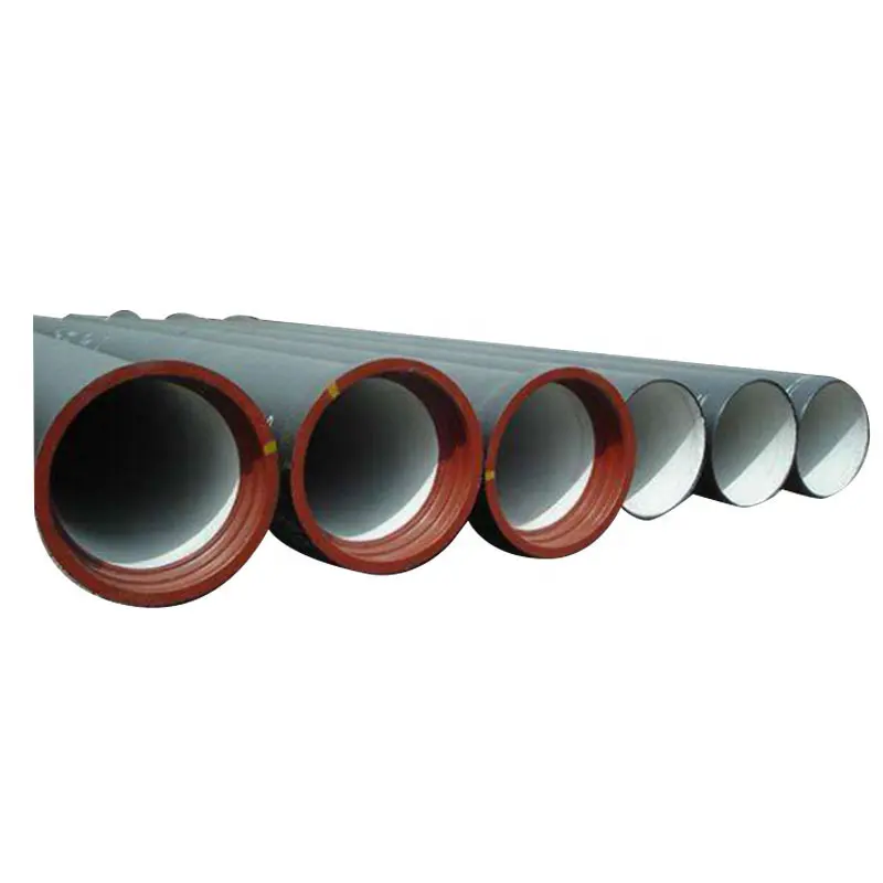 High Quality Big Stock K7 DN400 6m Black Ductile Iron Pipe Price Per Meter Price