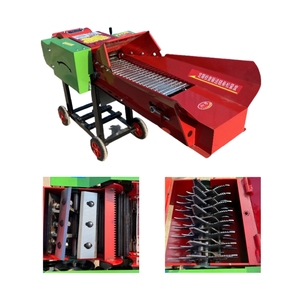Cortador pequeño de alfalfa de gasolina, picador de hierba para animales, máquina cortadora de paja - Product Image 5