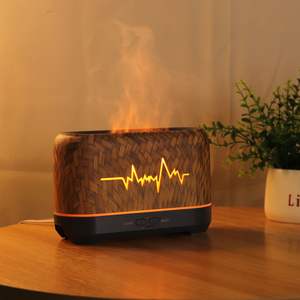 Difusor de Aromas Jcsy con Textura Tejida, Humidificador USB de 0.5L con Luz y Control de Vapor para el Hogar y el Dormitorio - Product Image 2