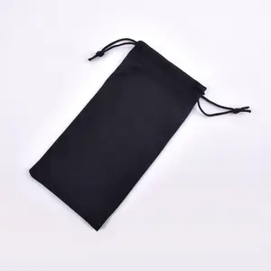 Soft Pouch Sunglasses Case Microfiber Glasses Bag Digital Printing Cleaning Sunglasses Eyeglasses Pouch with Drawstring