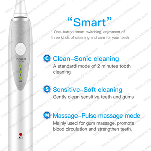 Brosse à dents sonique pour adultes, rechargeable, charge sans fil, 31200 VPM, 3 modes, étanche IPX7, batterie 650 mAh, autonomie 100-200 min - Product Image 3