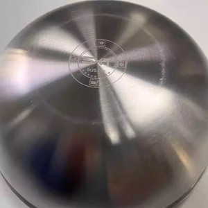 Sheng Baiyi Stainless Steel Wok 316 Steel Three Layer Bottom Pfoa Free Induction Gas Stove Compatible - Product Image 3