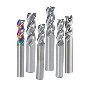 3-Schneidiger YUFU Marken-Hartmetall-Schaftfräser mit TiAIN+CrAIN-Beschichtung, D8mm, verlängerte Nutlänge 35mm, hocheffizient für Aluminiumbearbeitung - Product Image 4