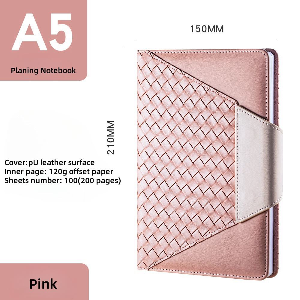 Patrón tejido de moda-rosa (Single)