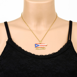 Collar con colgante <span class=keywords><strong>de</strong></span> bandera <span class=keywords><strong>de</strong></span> mapa <span class=keywords><strong>de</strong></span> <span class=keywords><strong>Puerto</strong></span> <span class=keywords><strong>Rico</strong></span> <span class=keywords><strong>de</strong></span> acero inoxidable con goteo <span class=keywords><strong>de</strong></span> aceite Vintage dorado <span class=keywords><strong>para</strong></span> hombres y mujeres, accesorios <span class=keywords><strong>de</strong></span> collar caliente 2024 - Product Image 6
