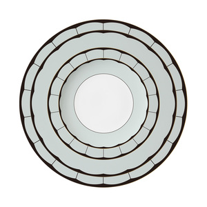 Vajilla Moderna de Cerámica Verde Menta con Borde Festoneado, Platos de Porcelana, Vajilla Elegante de Porcelana Fina, Vajilla de Cocina al por Mayor - Product Image 6
