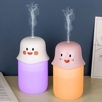 Humidificateur et diffuseur d'arômes électrique USB mini portable à ultrasons pour huiles essentielles, utilisation en voiture, faible bruit