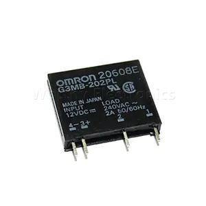 새로운 오리지널 전자 부품 12VDC 24VDC 2A 4pin DIP G3MB-202PL-12VDC 에어컨 솔리드 스테이트 릴레이