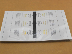 Etiquetas Adhesivas Redondas con Logotipo en Dorado Rosa, Etiquetas Adhesivas de Papel Kraft para Pared, Etiquetas para Libros, Jeans para Niños, Etiquetas para Frascos de Miel - Product Image 1