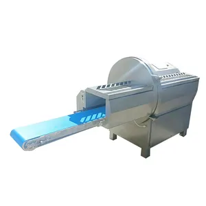 Touch Screen Control automatic frozen fresh poulty beef chop rib sausage bacon cheese meat slicer slicing cutter machine price
