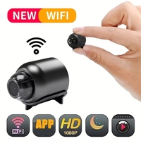 Mini Cámara de Seguridad WiFi con Sensor CMOS X5, Visión Nocturna H.265, Detección de Sonido y Reconocimiento Facial