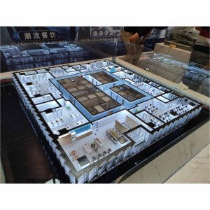 Modelo Arquitectónico Tridimensional para la <span class=keywords><strong>Plaza</strong></span> Comercial, Utilizado para Fines de Exhibición - Product Image 5