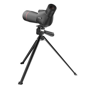 25-75x60 High Definition Monocular Telescope With Tripod Red Coating Curved Angle For Birdwatching - Product Image 3