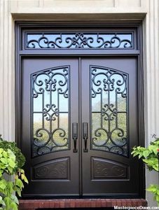 Porta di Sicurezza in Ferro Ornata Moderna - Elegante e Intimidente per Ingressi di Ville e Scuole - Product Image 4