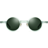 Nouvelles lunettes polarisées en acétate 2025, lunettes rondes pour femmes, lunettes de soleil personnalisées de haute qualité, lunettes de soleil pour femmes