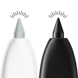 1 pièce de remplacement de pointe universelle en plastique pour stylet <span class=keywords><strong>S</strong></span>-<span class=keywords><strong>Pen</strong></span> S6/7/8/9/N10-N20/<span class=keywords><strong>S21</strong></span>-23/25 <span class=keywords><strong>Ultra</strong></span> (gris, certifié FCC CE) - Product Image 3