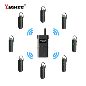 Système de guide touristique <span class=keywords><strong>sans</strong></span> <span class=keywords><strong>fil</strong></span> UHF multilingue, audio bidirectionnel avec <span class=keywords><strong>casque</strong></span>, autonomie longue durée de 30 heures, batterie YARMEE YT500 3000mAh - Product Image 5