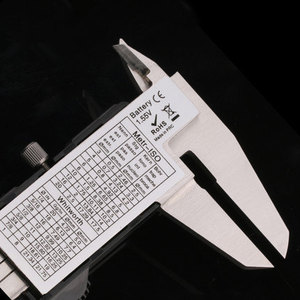 Vente en gros de pieds à coulisse électroniques 0-150 mm, affichage numérique, acier inoxydable, instruments de mesure en plastique - Product Image 2