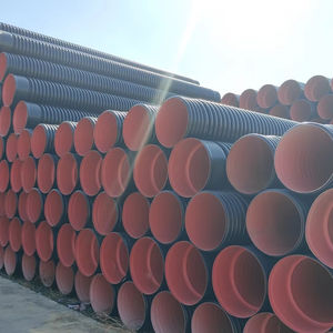 Hdpe टिकाऊ बड़े व्यास वाले सीवर जल निकासी पाइप n6 उच्च दबाव डबल दीवार नालीदार सर्पिल पर्यावरण पर्यावरण के अनुकूल प्लास्टिक - Product Image 4