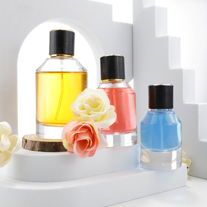 ขวดสเปรย์พกพาแบบคอจีบ ขนาด 30 มล. 50 มล. 100 มล. ขวดน้ำหอมแก้วใส ขวดเครื่องสำอางแบบเติมได้ - Product Image 2