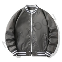 Veste de baseball pour homme, couleur contrastée, style américain, printemps et automne, veste de pilote unisexe, respirante, tendance, veste de travail