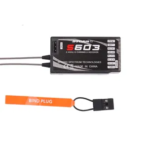 Récepteur S603 6CH 2.4G COMPATIBLE AVEC DX6i JR DX7 PPM Quadcopter pour Hélicoptères copters RC Avion