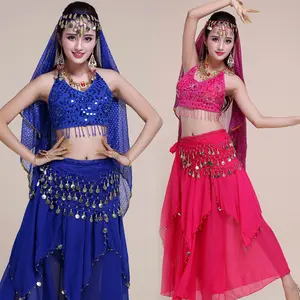 Belly dance suit practice clothes Indian dance costume stage performance dress adult female