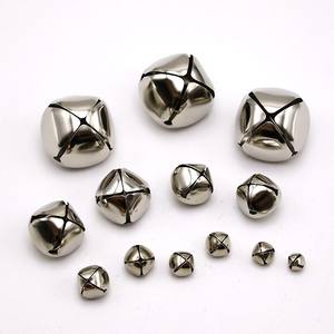 أجراس معدنية صغيرة للزينة من 8 مم إلى 38 مم، مناسبة للمهرجانات وديكورات الحفلات المنزلية وصنع أجراس الأبواب للكلاب وأجراس عيد الميلاد المطلية - Product Image 5