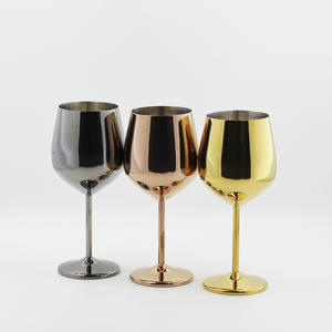 Verres à vin portables au design chic, 18 oz, en acier inoxydable incassable, pour les voyages en plein air, le <span class=keywords><strong>camping</strong></span>, la <span class=keywords><strong>piscine</strong></span>, les mariages - Product Image 1