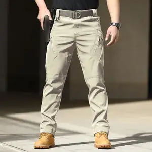 Custom Color Factory Price Summer Outdoor Breathable Tactical Stretch Elastic Pants Men's Pants
